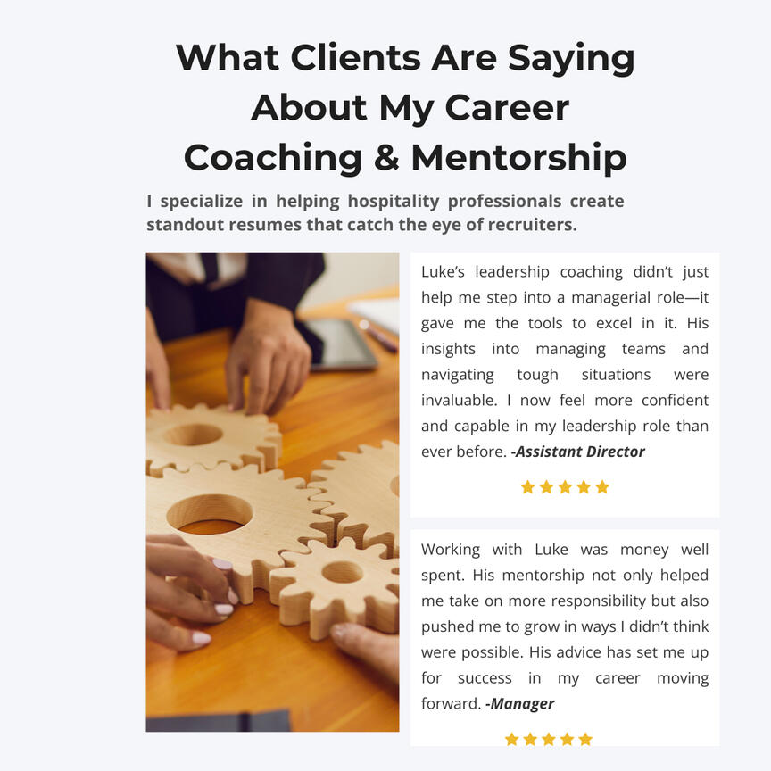 Leadership Testimonials